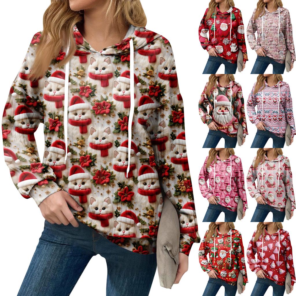 Hoodies For Women Oversized Winter Cute Sweatshirts Pullover Trendy Fall Clothes
