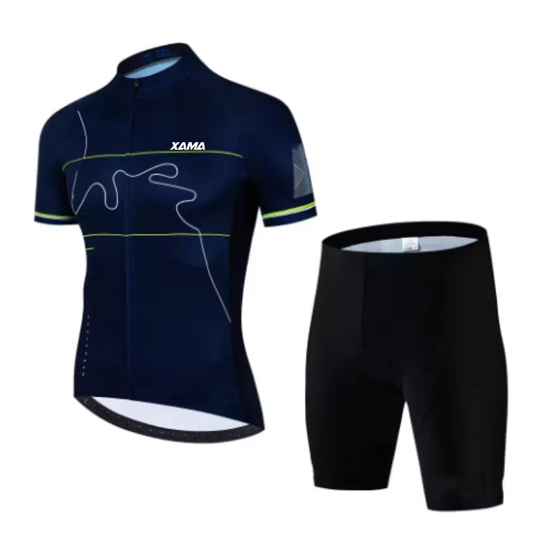 

Коллекция толстовок для велоспорта 2025 Коллекция велосипедных шорт Мужская новая летняя футболка с коротким рукавом для велоспорта MTB 3XL