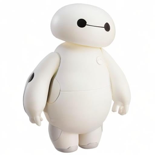 Figurină mobilă Nendoroid Disney Baymax, vopsită în ABS și PVC, la scară largă
