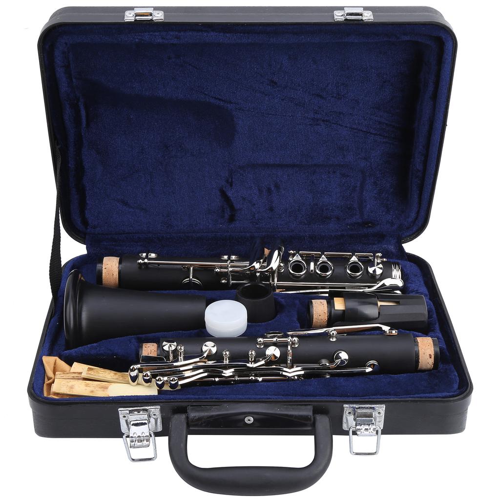 Klarinette Anfänger B-Tonart Spielgradprüfung Musikinstrument mit 10 Blättern