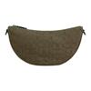 Coach Hall 30 Signature Pattern Print Jacquard And Calfskin Crossbody Bag Large Men Crossbody Bag Olive-Brown CAH95-RM3