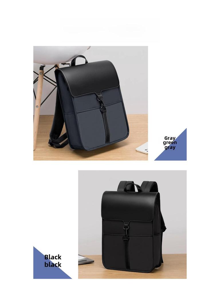 2024 Unisex Fashionable High-End Business Laptop Backpack - Trendy, Simple, Large Capacity