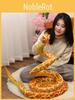 Realistic Snake Plush Toy With Pp Cotton Filling For Home Decor And Prank Gifts