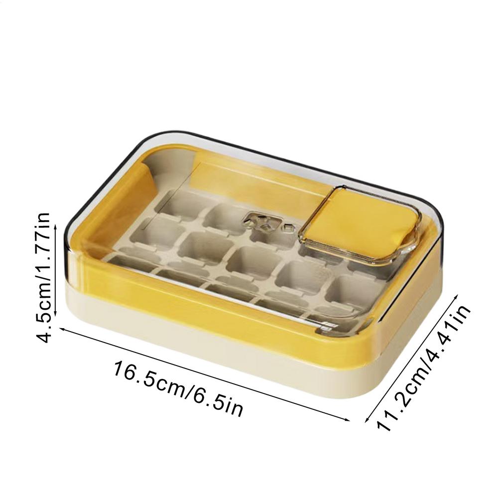 Ice Tray Mold Household Whiskey Reusable Ice Cubes Press For Quick Ice Release Ice-Making Storage Box Freezing Ice Cubes