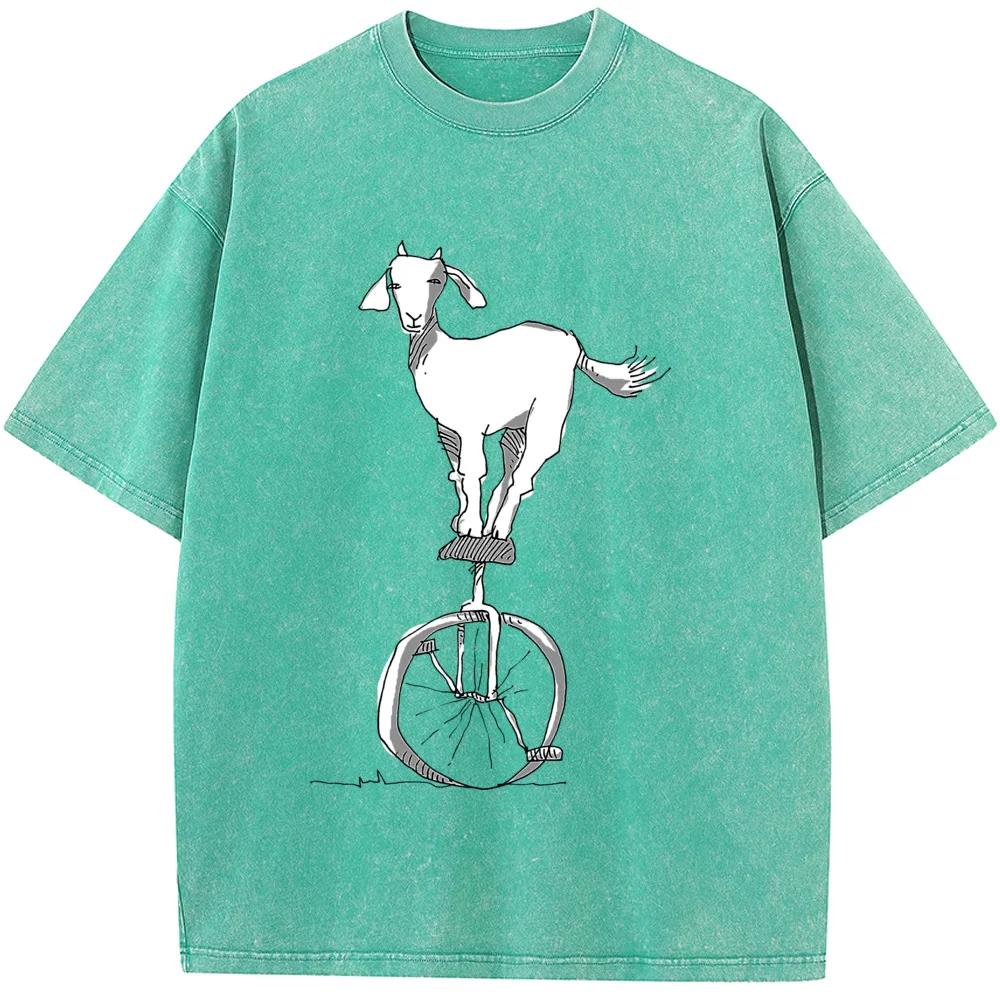 T-shirt unisexe vintage années 90 délavé vieilli T-shirts décontractés respirants unisexes T-shirt unisexe vintage années 90 délavé vieilli