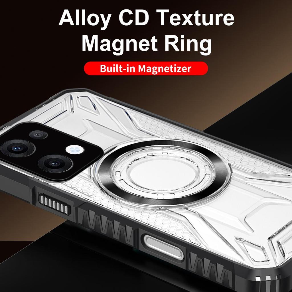 Battle Shadow Series Armor Phone Case for OPPO Reno13 5G Shockproof Anti‑Drop Protective Cover