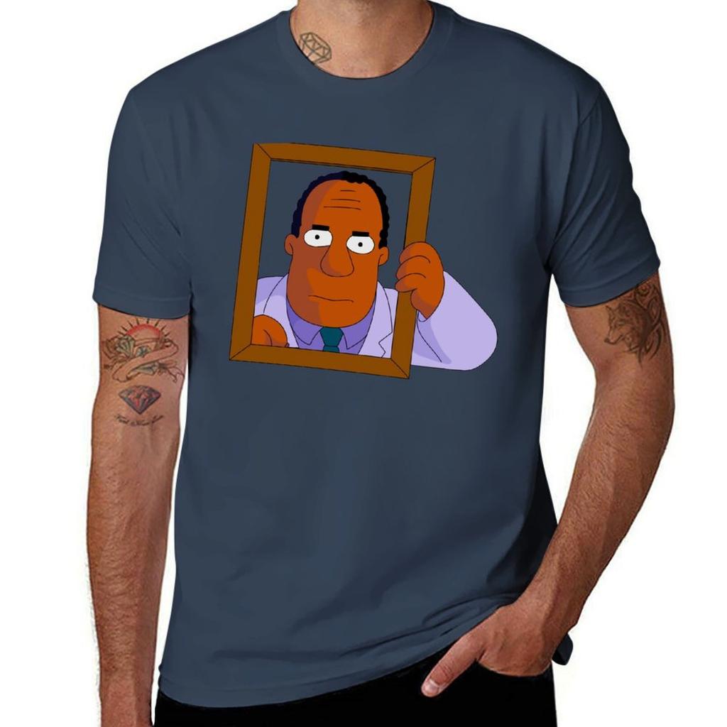 Dr. Hibbert - The Sinister Twin T-Shirt T Shirts for Man Slim Fit T Shirt Man Luxury T Shirts for Man Graphic Vintage T-Shirt