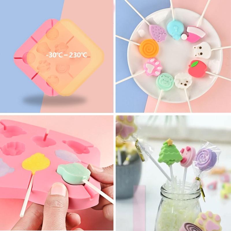 Household Paste Mould Press Baking Utensils Food-grade Silicone Cake Decoration Easy Safe Fruit Animal Cute Shape