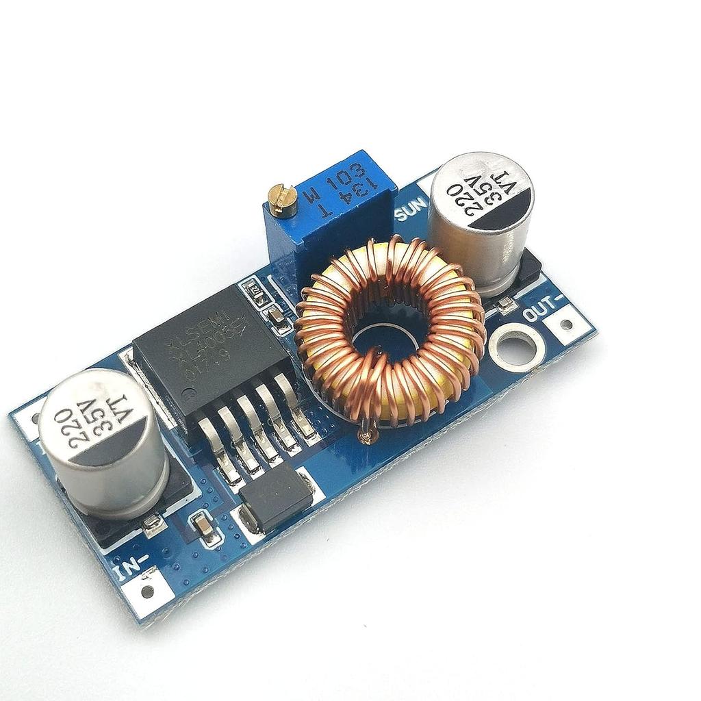 KIRO&SEEU XL4005 DSN5000 Beyond LM2596 DC-DC Adjustable Step-Down Power Supply Module 5A High Current High Power