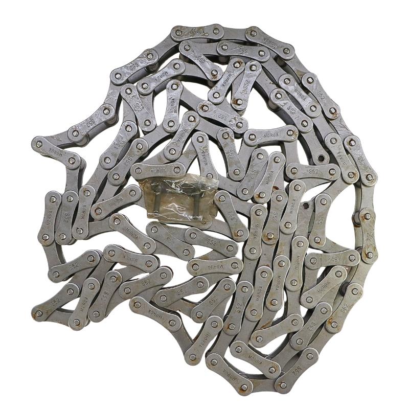 Conveyor Roller Chain S52 (38.10mm) 5m for John Deere, New Holland, Claas Combines, Hardened MORGA