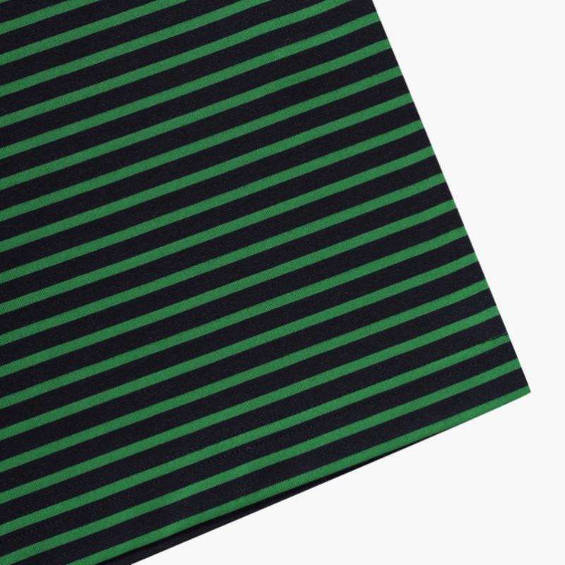 Munsingwear Unisex STripe T shirT Dark Navy  mq121pTs33 