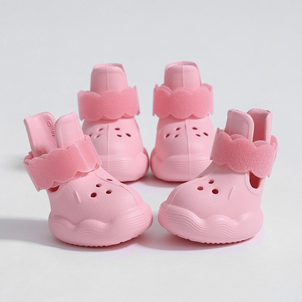 

Дышащие Сандалии для Собак из ЭВА: Обувь в стиле Crocs для маленьких собак M (13-16 lbs)