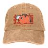 Pure Color Cowboy Hats Pochita RaUnisex Women's Hat Sun Visor Baseball Caps Chainsaw Unisex Anime Peaked Trucker Dad Hat
