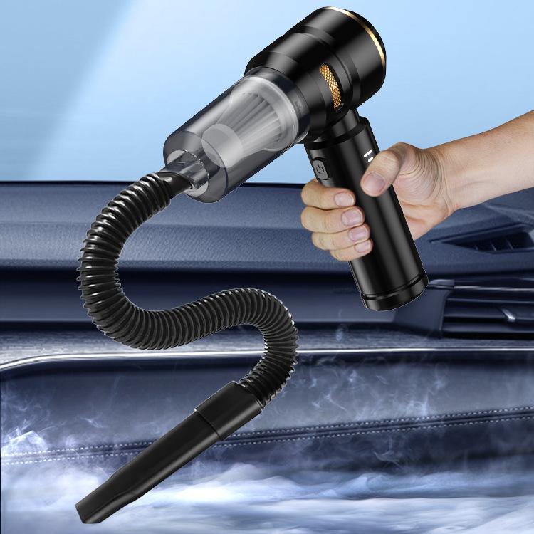 Car Vacuum Cleaner Handheld Brushless High-power Dust Removal and Inflation Integrated Large Suction Dual-purpose Mini Car Dust Blower
