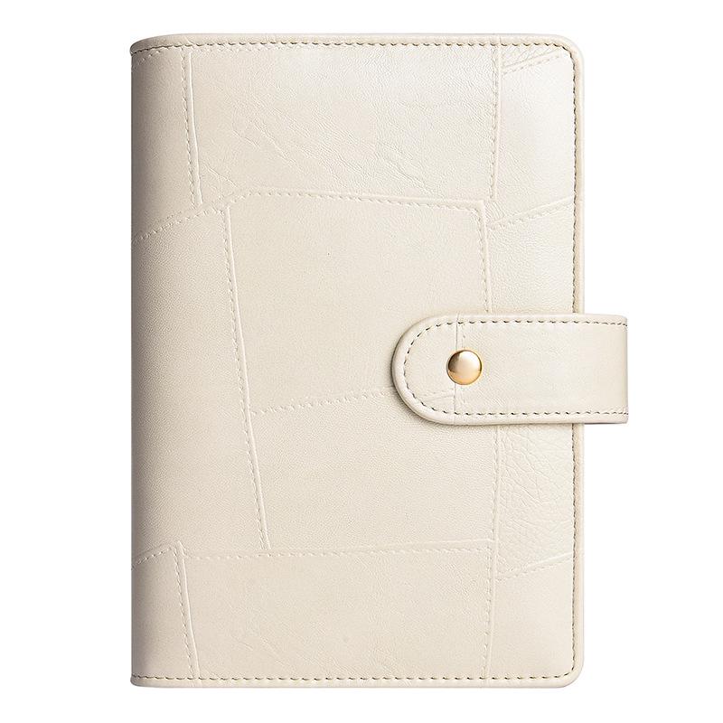 A5 Large Capacity Removable Loose-Leaf Notebook: Simple Design for Students