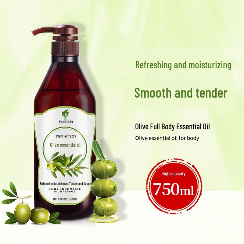 Rožių ir alyvuogių masažinis eterinis aliejus - 750 ml Naudojimui meridianų grožio salone, praturtintas senu imbieru