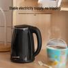 Grelide 1.2L Low-Power 304 Stainless Steel Electric Kettle CN plug (adapter included)