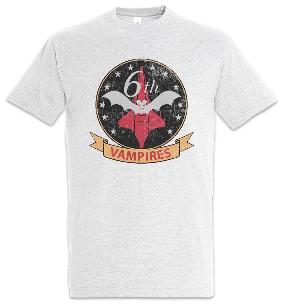 

Battlestar Vampires Badge T-Shirt Top Fun Galactica Space Ship Logo Symbol Sign XL