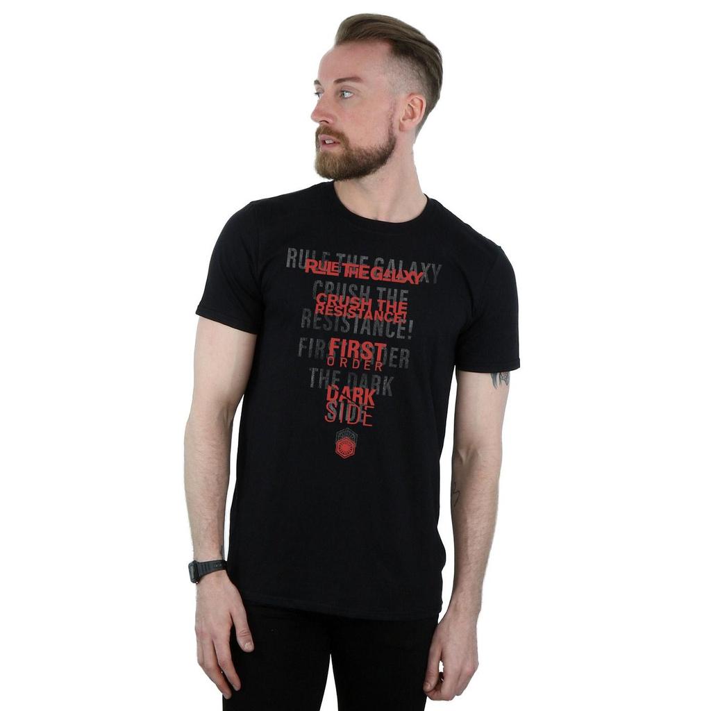 STAR WARS Mens The Last Jedi Dark Side Echo T-Shirt