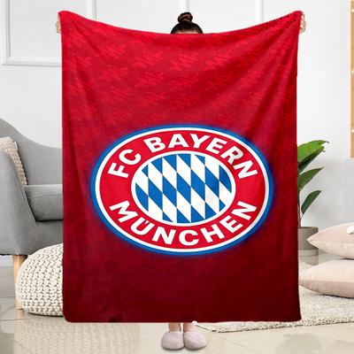 Bayern Munich Blanket Ultra-Soft Suitable for Livingroom Picnics Bedding Four Seasons Universal Stylish Decor