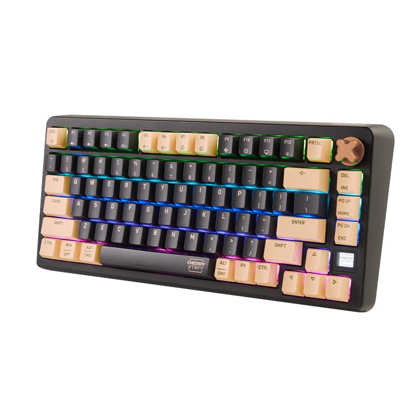 CHERRY PIXIU75 Gasket Three-Mode RGB Hot-Swappable Mechanical Keyboard