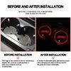 2PCS Waterproof Anti-Slip LED Car Cup Holder Luminous Coaster for Jeep Renegade Wrangler JK JL Grand Cherokee Compass Gladiator ANR1