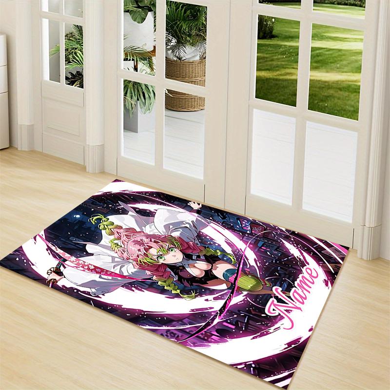 Custom Name Kansas City Chiefs Helmet Carpet Rug Customizable Soft Washable Anti-Slip Home Living Room Sofa Mats Personalized Rug. 0909425