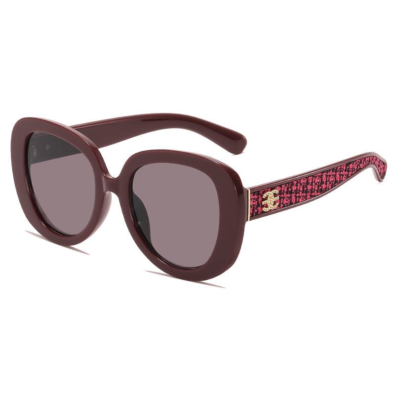 2026 Women's Retro Leopard Print Large Frame Sunglasses with UV Protection - High-End Fashion Trend