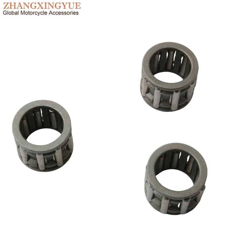 3pc 12x17x14mm Needle Bearing For Peugeot Buxy Django Limbo Looxor Ludix Sv Speedfight 2 TKR Vivacity XPS 50cc 2T Piston Pin