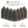 Auto Shutoff  7 Color LED  Ultrasonic Quiet Tech   Aromatherapy Diffuser