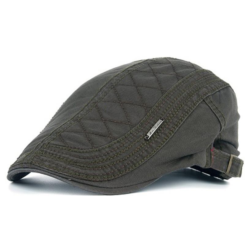 Cotton Newsboy Cap With Short Brim For Men And Women Spring Summer Fashion Accessory
