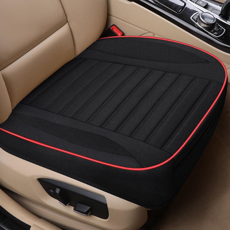 Coprisedile Auto, Cuscino in Lino Stagioni Universale Traspirante Per la Maggior Parte delle Berlina a Quattro Porte e SUV Protezione Ultra-Lusso per Sedile Auto