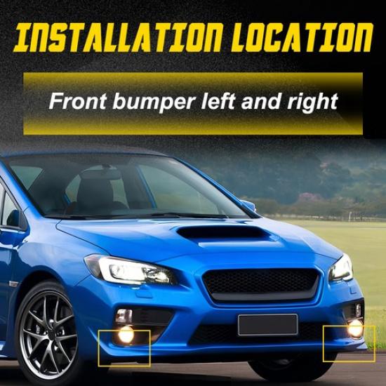 2X For 2015- Subaru WRX WRX STi Bumper Support Bracket Front LH+RH Side EK