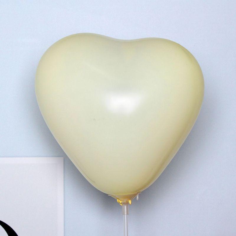 Heart-Shaped Macaron Balloon for Weddings, Confessions, and Birthdays - Thickened Love Decoration