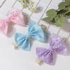 New Baby Headband, Cute Star Bow Children's Headscarf, Thin Lace Baby Hair Accessories