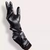 Men's PU Leather Gloves Keep Warm Motorcycle Full Finger Mittens  Man