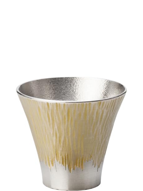 Osakasuzuki Sake Pure Recommended for People in their 30s and Mount Fuji Yellow Cup, Tin, Handmade, Gift, 40s, Design, (fug-y) жёлтый