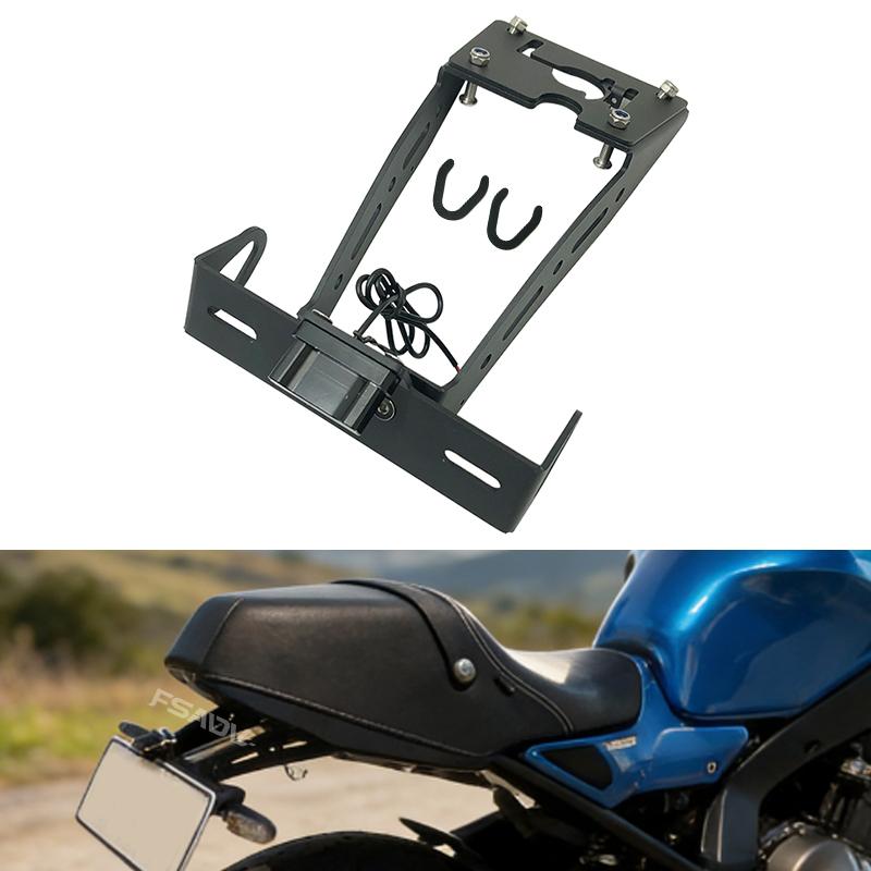 Fit For Yamaha XSR900 Motorcycle Rear License Plate Holder Tail Bracket Tidy Fender Eliminator Accessories XSR 900 2022 2023
