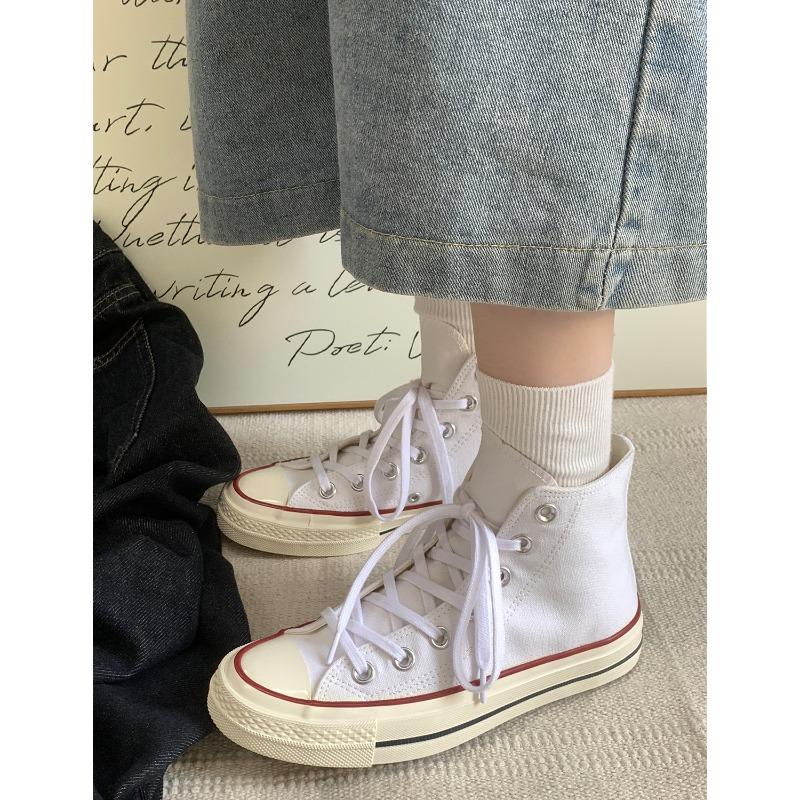 New product hot sale new classic high-top canvas shoes casual board shoes 1609