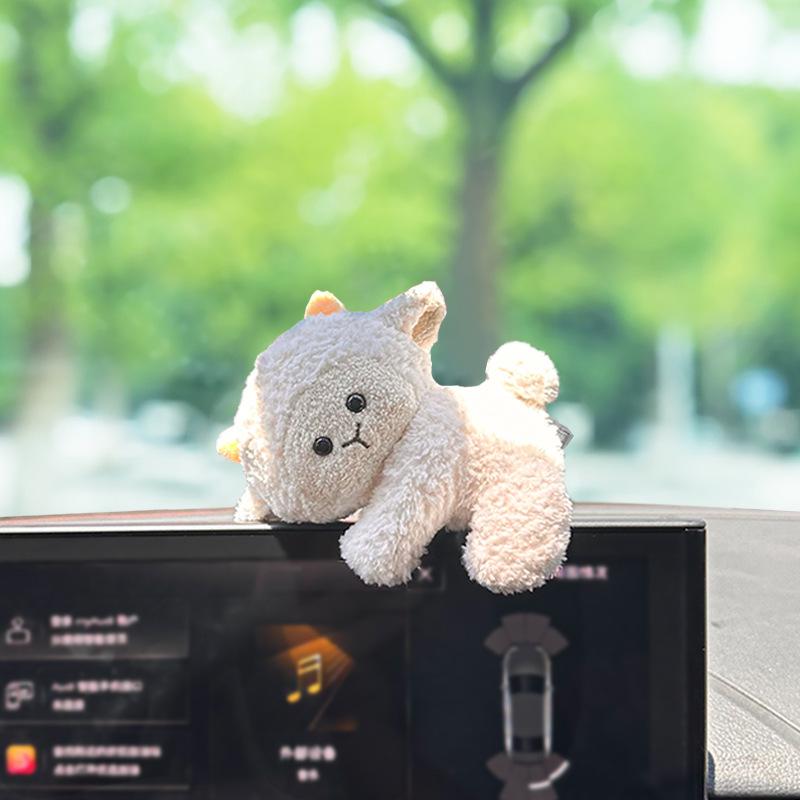 

Cute Stress Relief Car & Monitor Ornaments - Console Screen & Figurine Decor