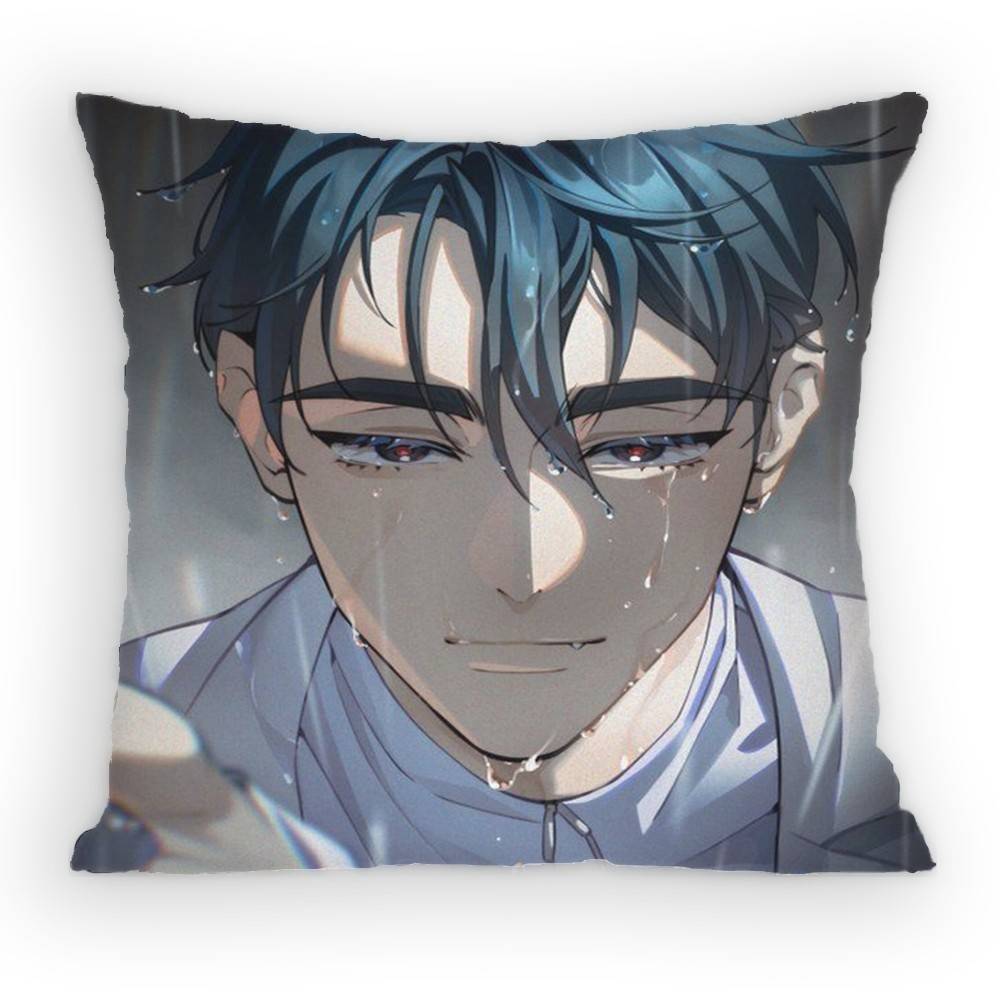 Alien Stage Ivan Pillow Case Antidustmite Pillowcase Invisible zipper silky short plush Sofa cushion cover