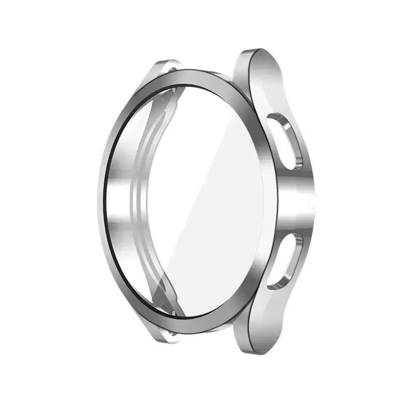 Coque de Protection Pour Samsung Galaxy Watch 4 5 6 40mm 44mm Couverture Silicone TPU Pare-chocs Protection Écran Accessoires Complets