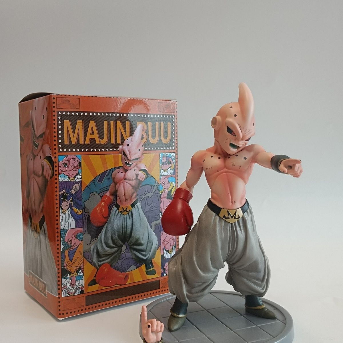 

JT studio Same Buu and Boxing dragon ballz figures anime Chinese Kung Fu Evil grin Combat Stance PVC Mini hot Figure Present Toys