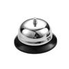 Metal Service Call Bell Clear Sound Front Desk Bell School Answer Bell for Kitchen Restaurant Bar Hotel Office