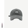 Original Design Alphabet Cloth Label Baseball Cap Men's and Women's Fashion Versatile Wide-brimmed Peaked Cap Show Small Face