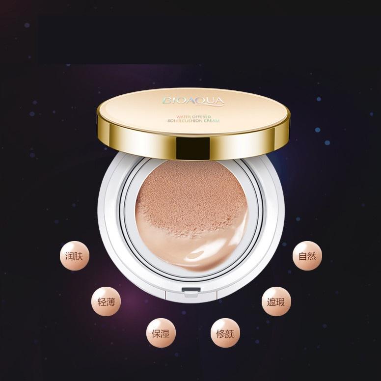 Air Cushion BB Cream Brighten Concealer Moisturizer Foundation Face Whitening Facial Base