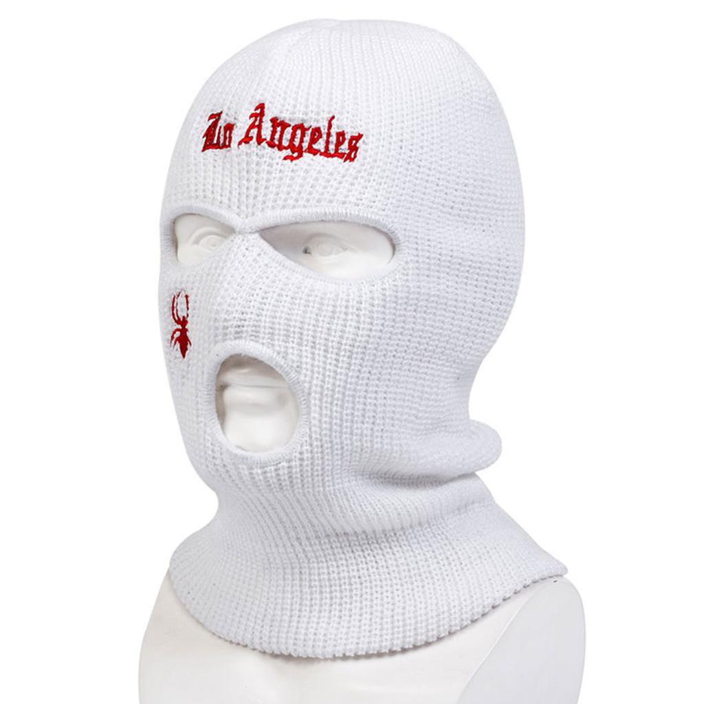 Autumn and Winter Outdoor Warm Balaclava Hat Fashion Windproof and Cold Proof Pullover Hats Outdoor Sports Ski Cap Beanies Caps