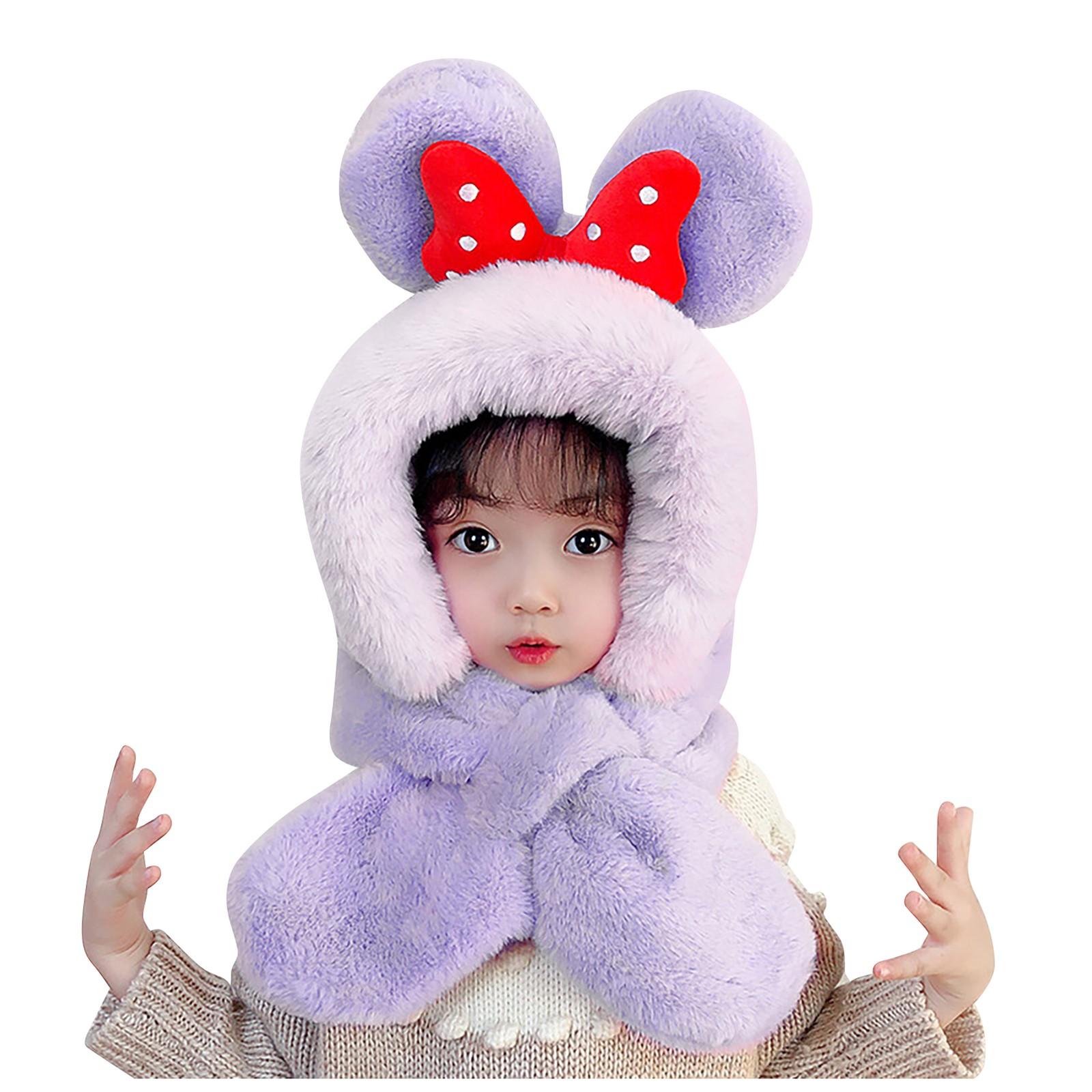 Детская плюшевая шапка — фото 2