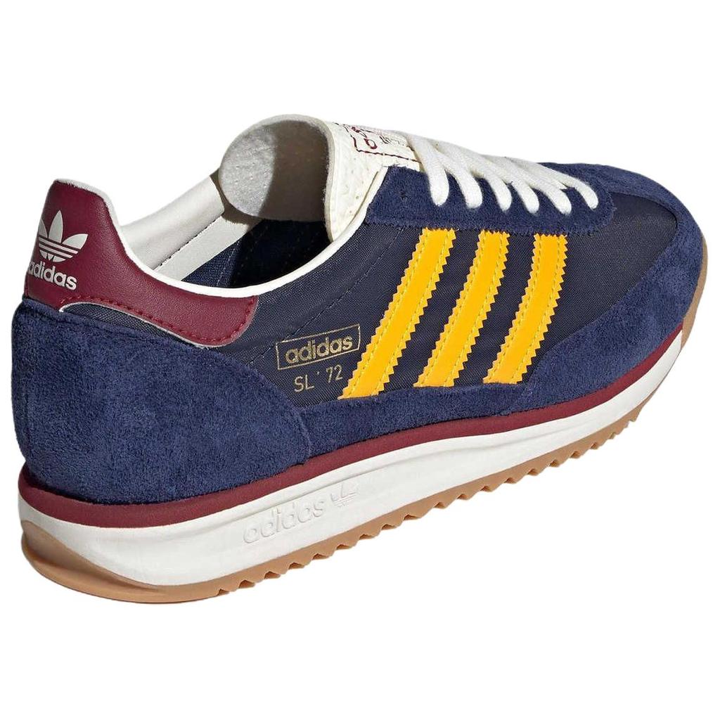 Adidas Originals SL 72 Slip Resistant Abrasion Resistant Low top Casual Shoes Unisex Dark Blue JQ8152