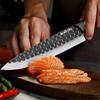 3PCS Stainless Steel Utility Knife Chef Knife Sashimi Knife Boning Knife Multipurpose Knife Kitchen Scissors